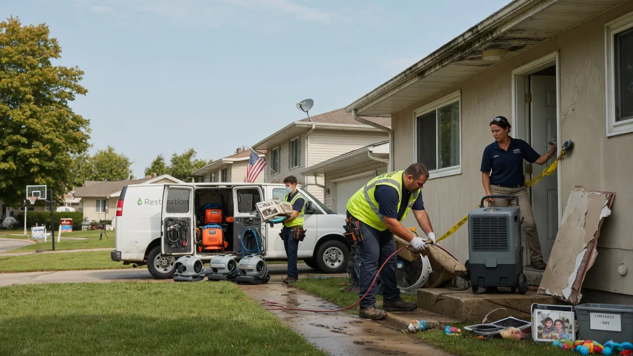 Water Damage Restoration in Blomkest, MN near me